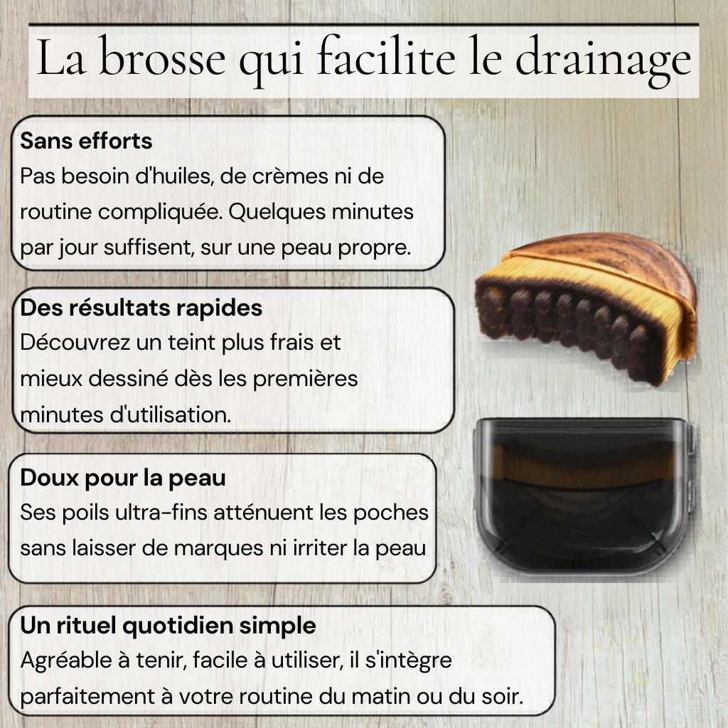 Drena™️  - Brosse lymphatique faciale